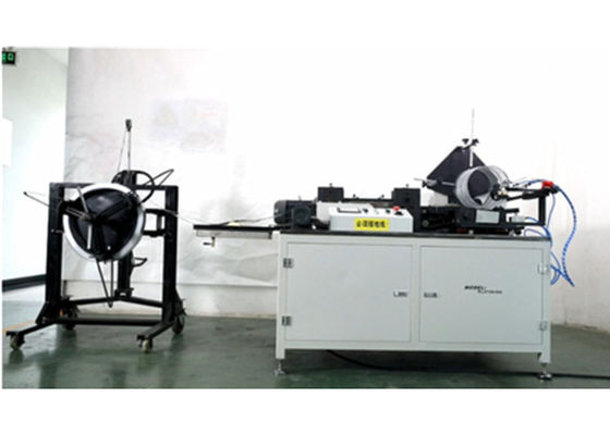 Full-auto PLJY-109-500 HDAF expanded mesh spiral coiling machine