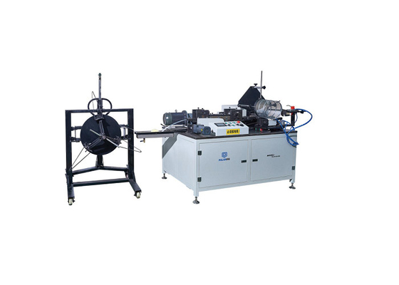 Full-auto PLJY-109-500 HDAF expanded mesh spiral coiling machine