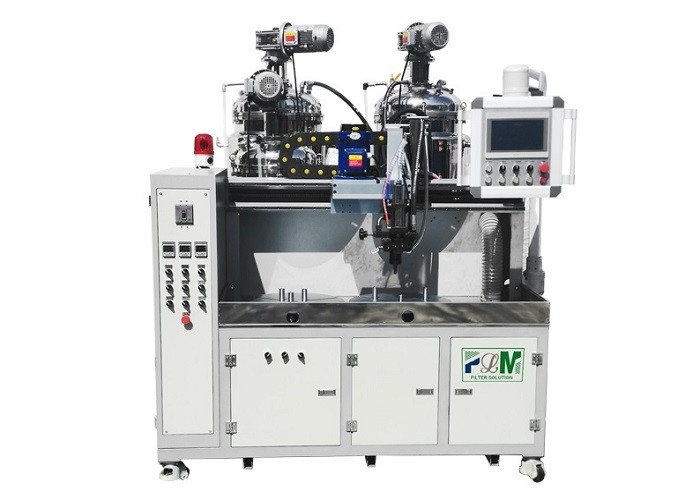 περιστροφική πτυχώνοντας μηχανή plm-pu-2 380V 50Hz διπλή PU σταθμών μηχανή εγχύσεων κόλλας