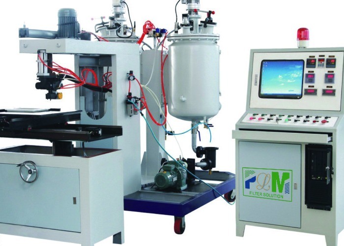 Pu-20F Full Auto που πετά τη μηχανή στη συσκευασία σφραγίδων στο στοιχείο φίλτρων